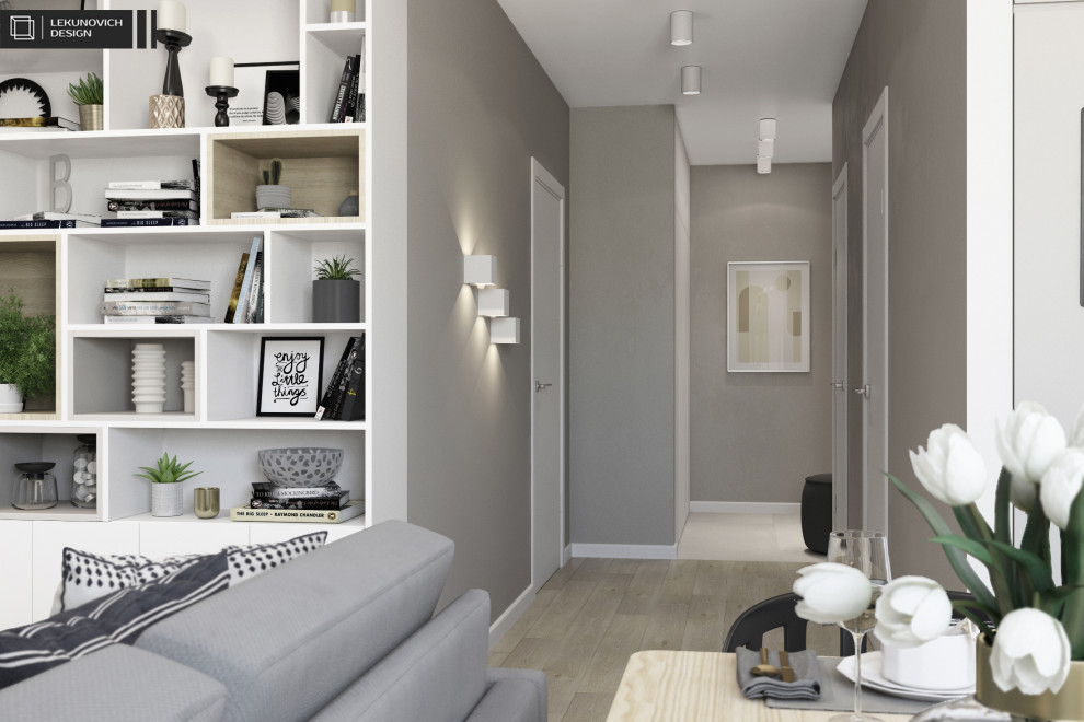 Дизайн интерьера квартиры 65 м2 г. Минск