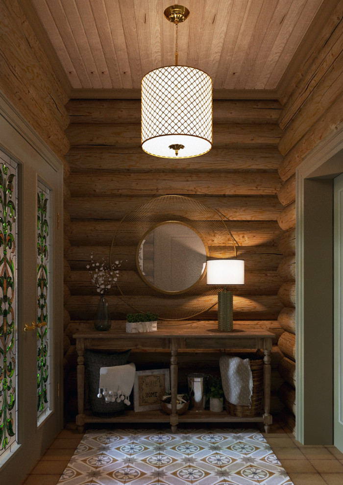 Дом  в Подмосковье. Прихожая