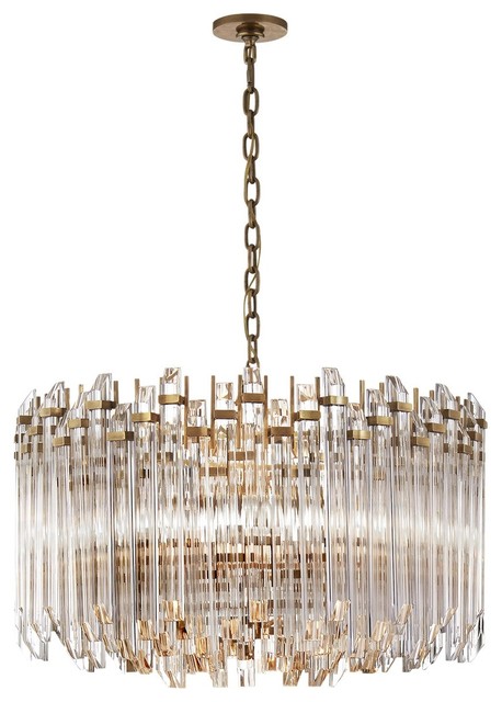 Visual Comfort Lighting Suzanne Kasler Adele Wide Drum Chandelier