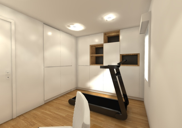 RENOVATION D'UNE MAISON MITOYENNE contemporary-arbetsrum