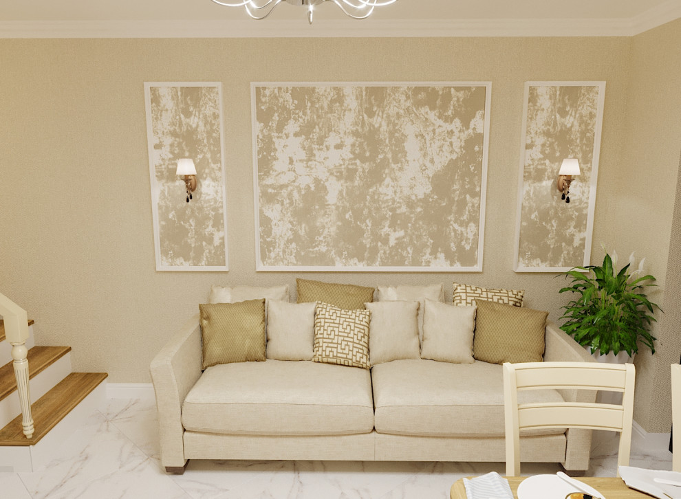 Кухня гостинная