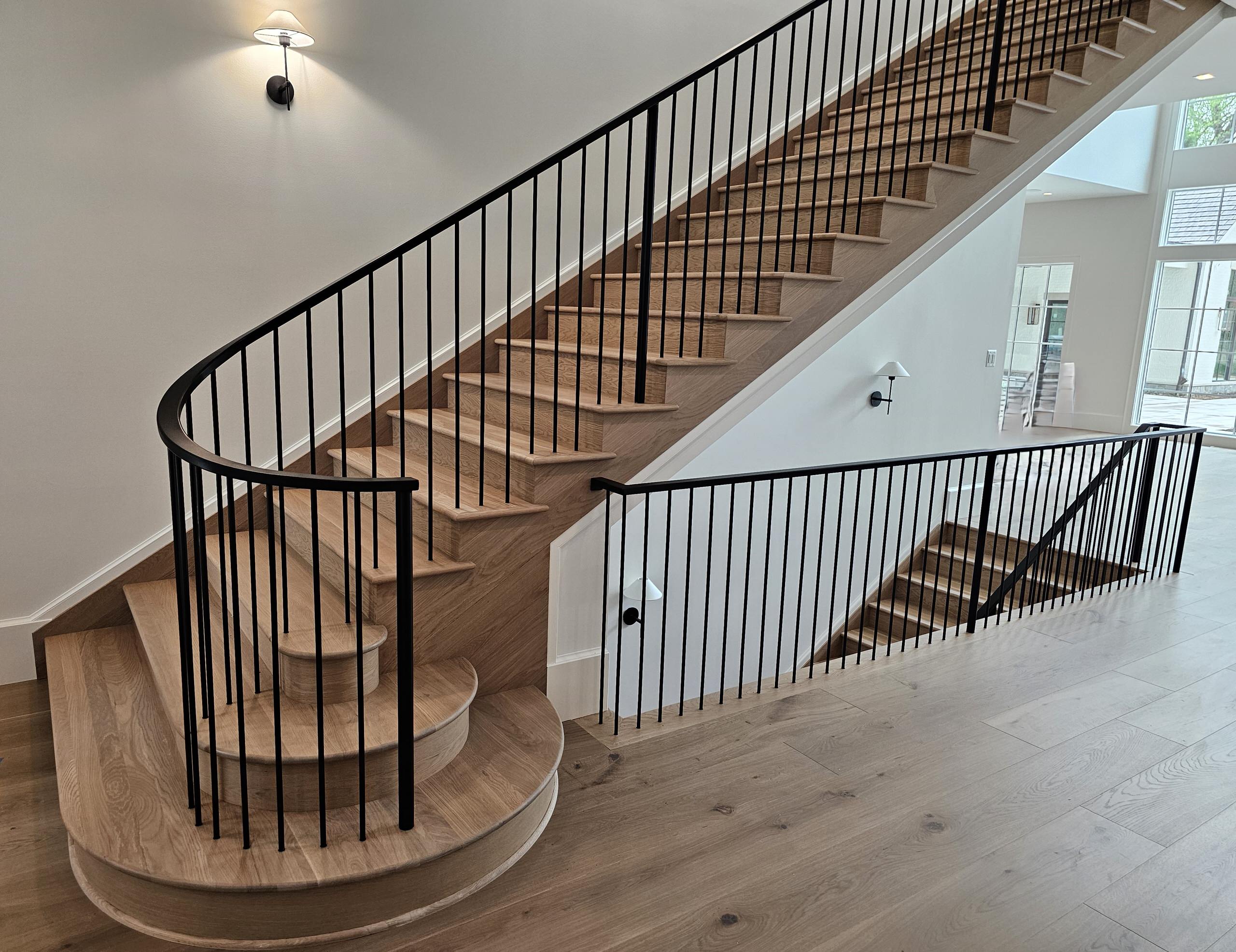 119_Remarkable White Oak Staircase, McLean, VA 22101