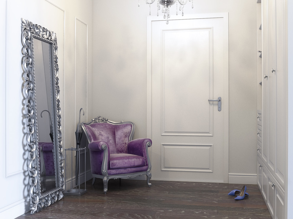Интерьер прихожей в современном классическом стиле