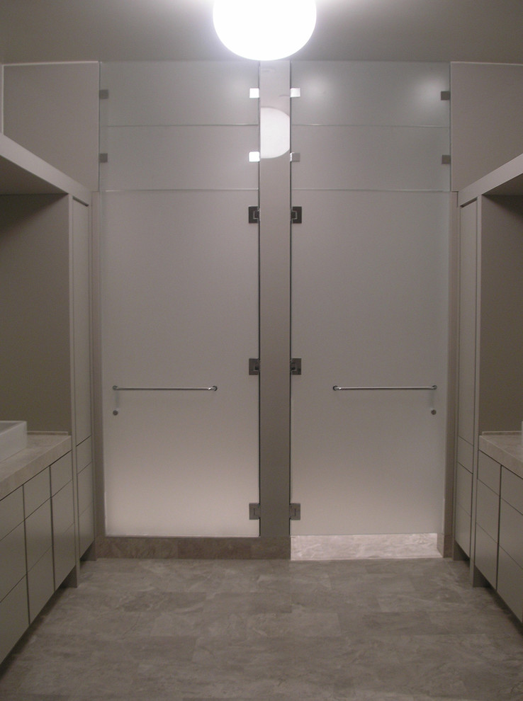 Contemporary bathroom in Salt Lake City.