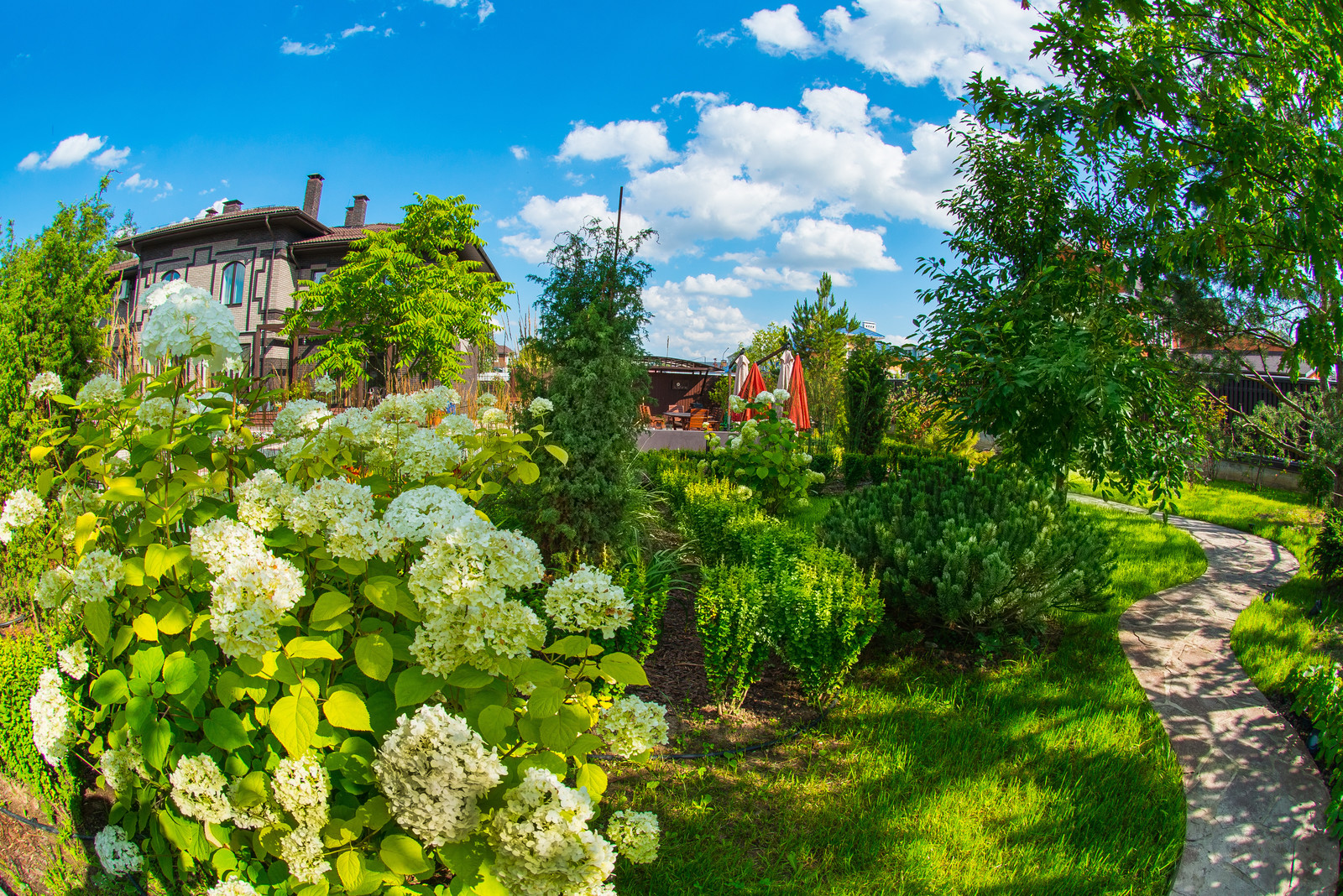 Сад в Марокканском стиле