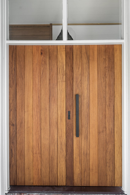 Modernise 1970's Style Home contemporary-entrance