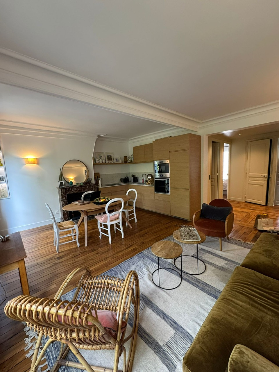 Projet Buttes Chaumont, rénovation d'un appartement de 60m2