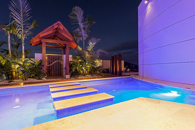 Central Beach House contemporaneo-entrada
