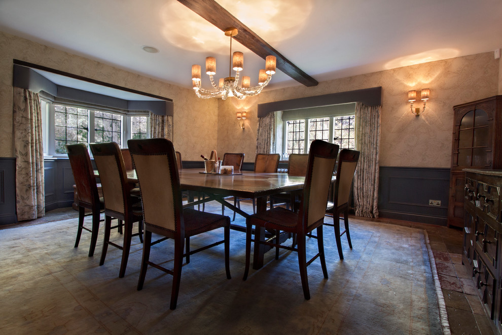 Traditional Dining Room for Country Manor House- Hertfordshire