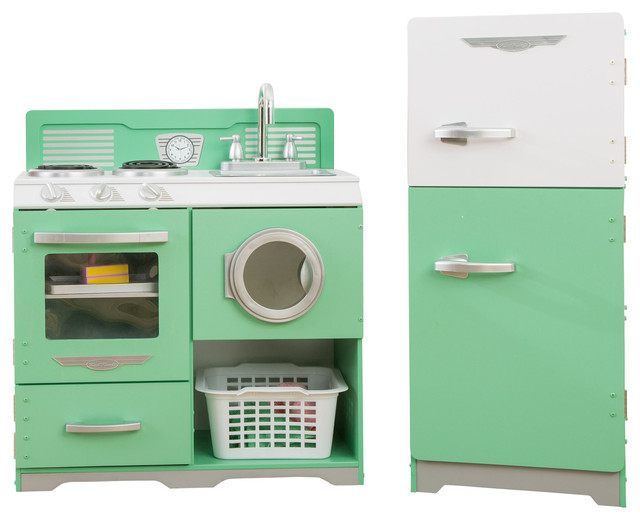 Kidkraft Homestyle 2 Piece Kitchen Contemporary Kids Toys And