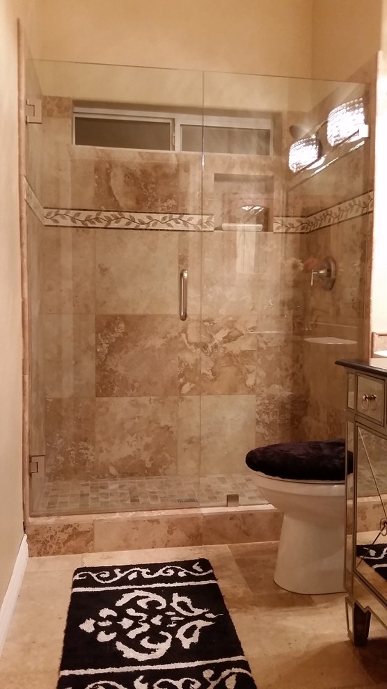 Inspiration for a transitional bathroom remodel in Phoenix