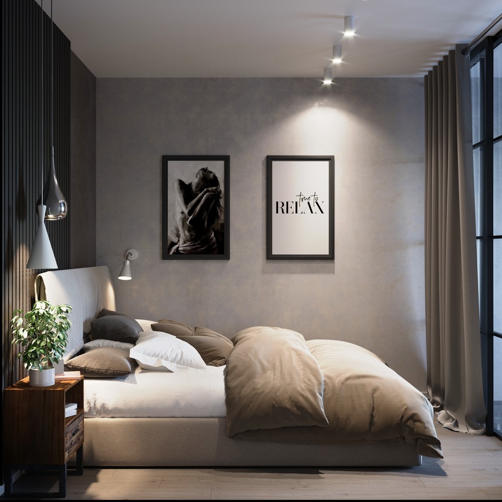 Небольшая спальня для молодого парня