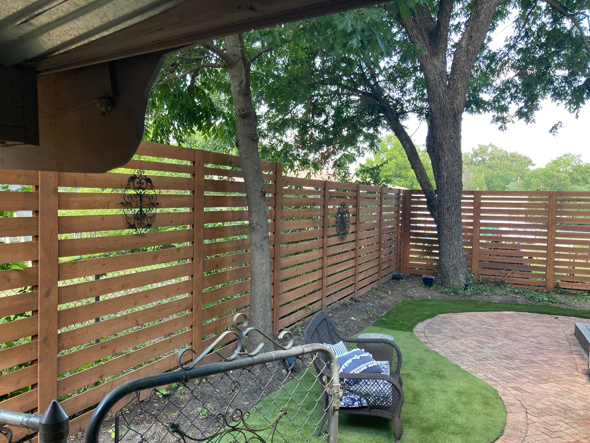 Modern Fence For A Historic Home