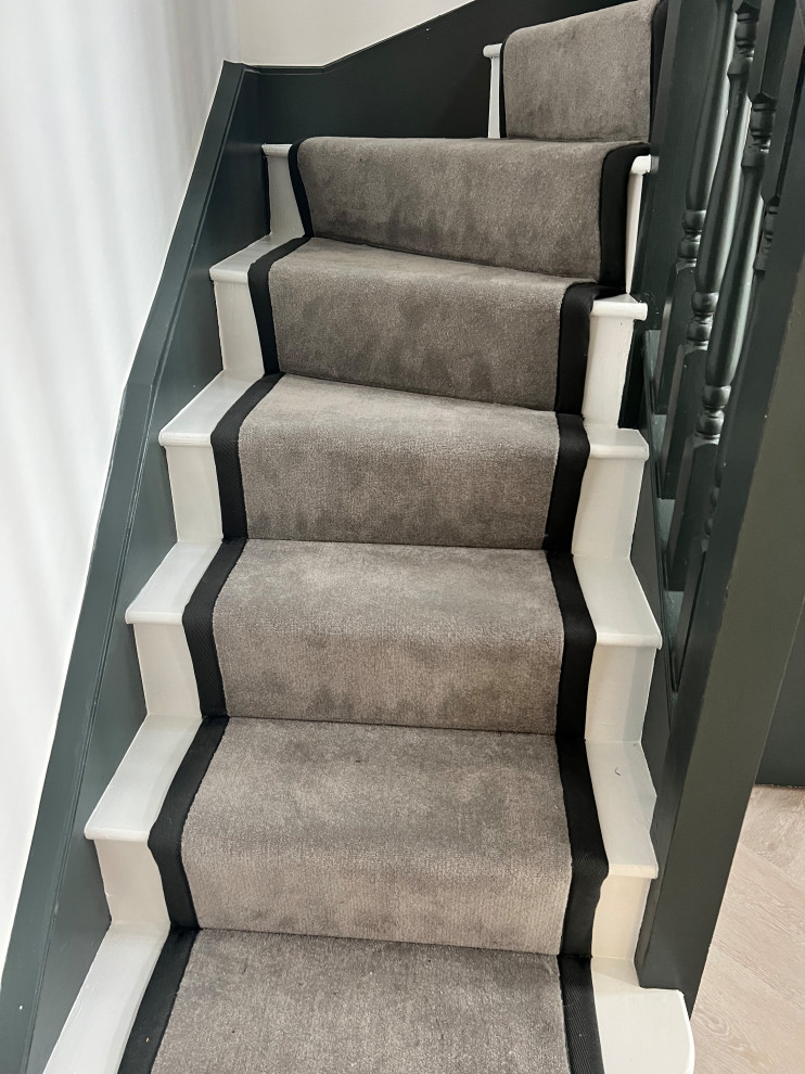 Modern Victorian Townhouse Staircase