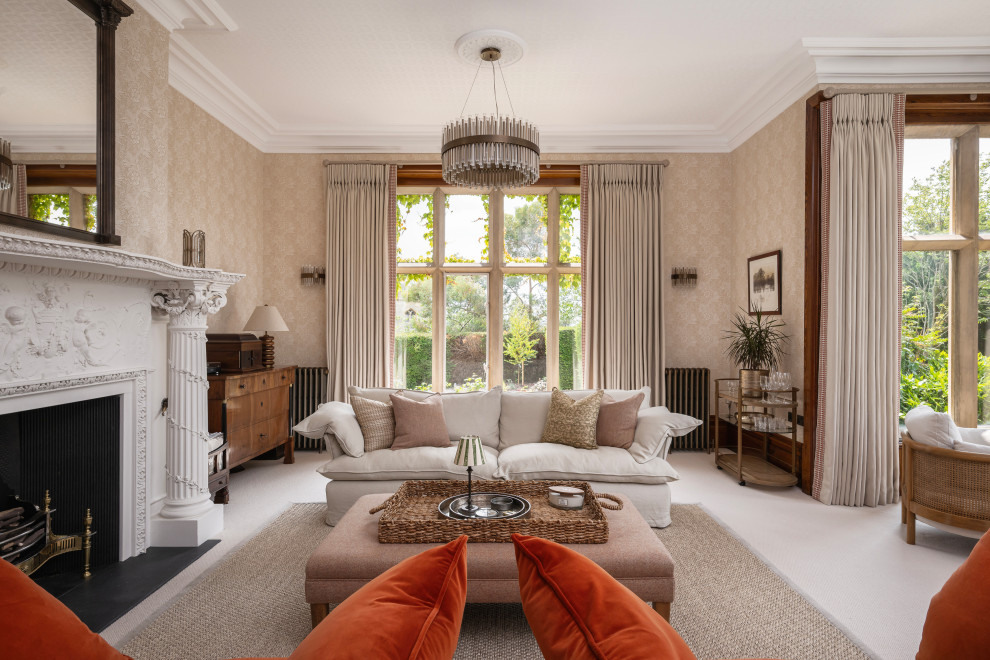 Manor House - Traditional - Living Room - Gloucestershire - by ...