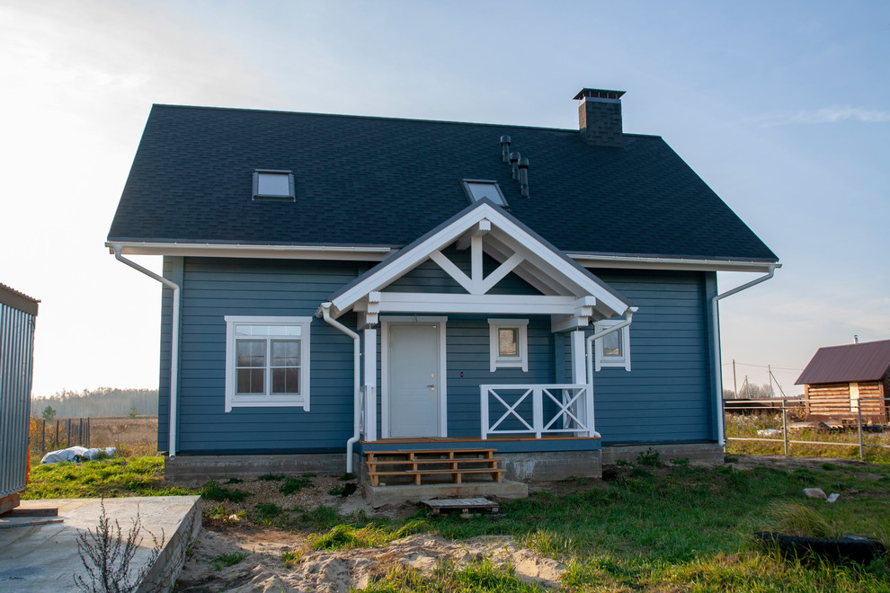 Небольшой дом из бруса в Кадницах