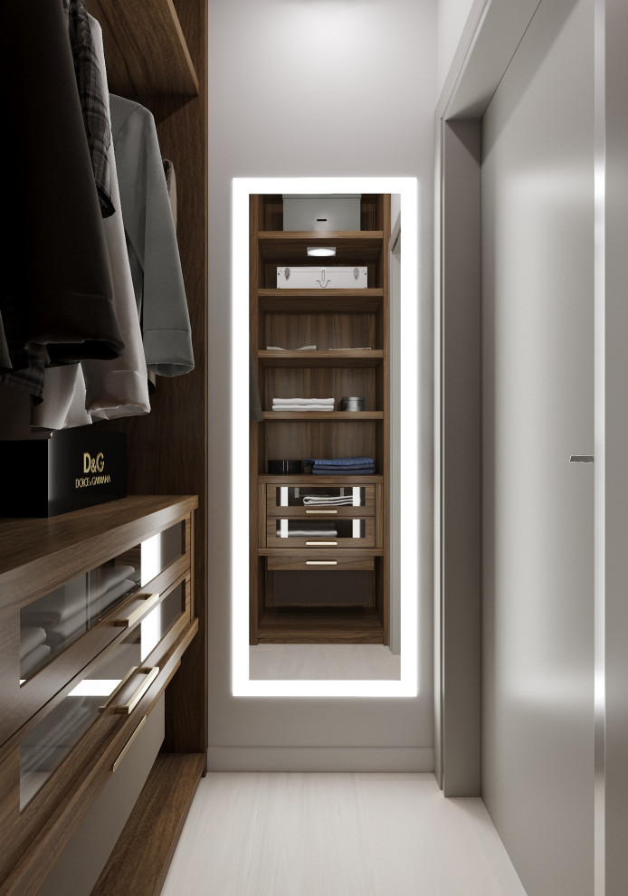 Интерьер гардеробной комнаты