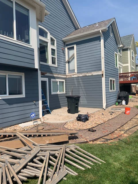 Before Patio Installation