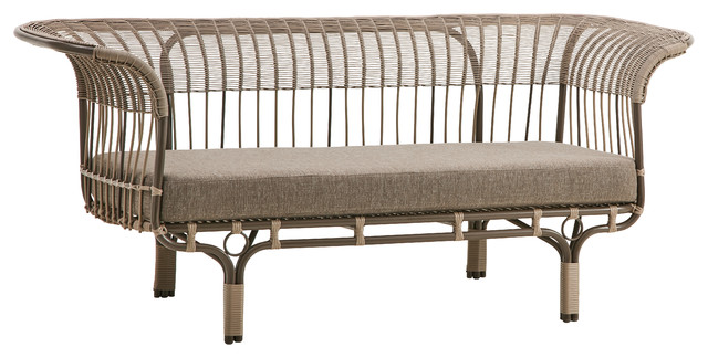 Sika Design Belladonna Garden Sofa, Mochaccino Brown
