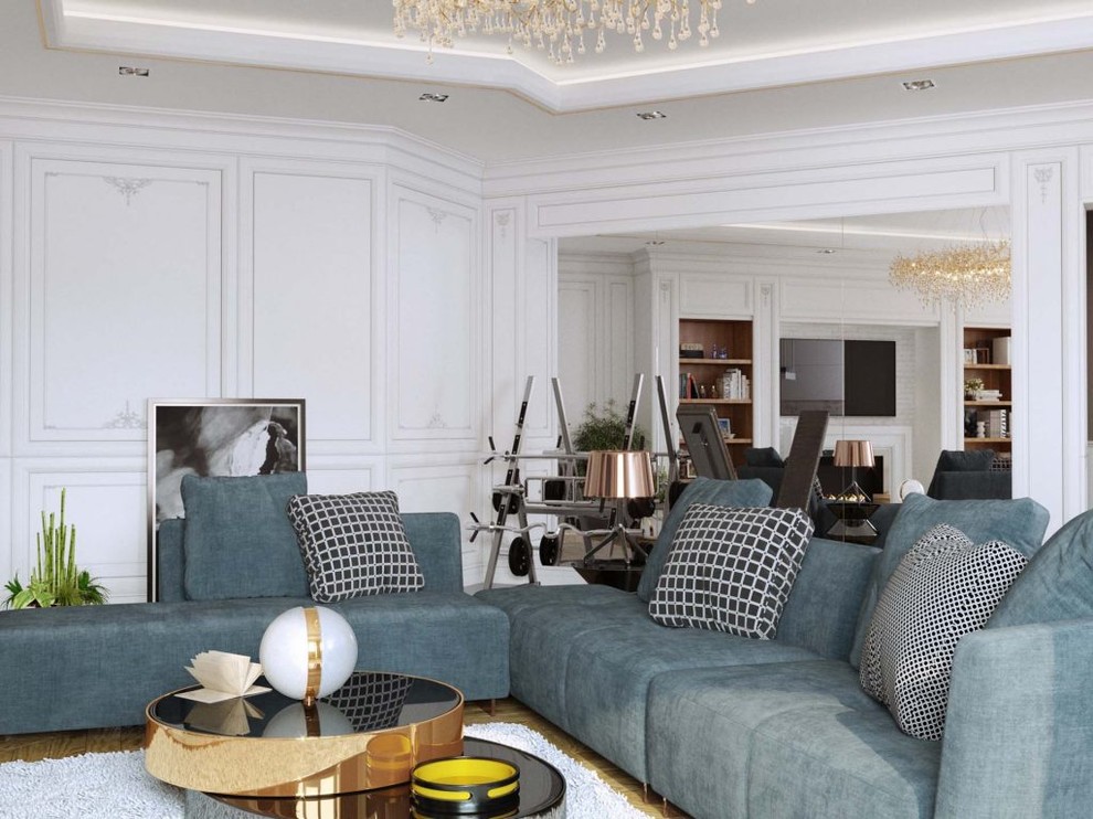 Большая квартира у Финского залива