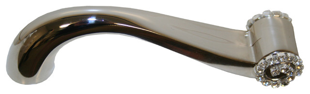 Swirl Handle 4 5 Transitional Cabinet And Drawer Handle