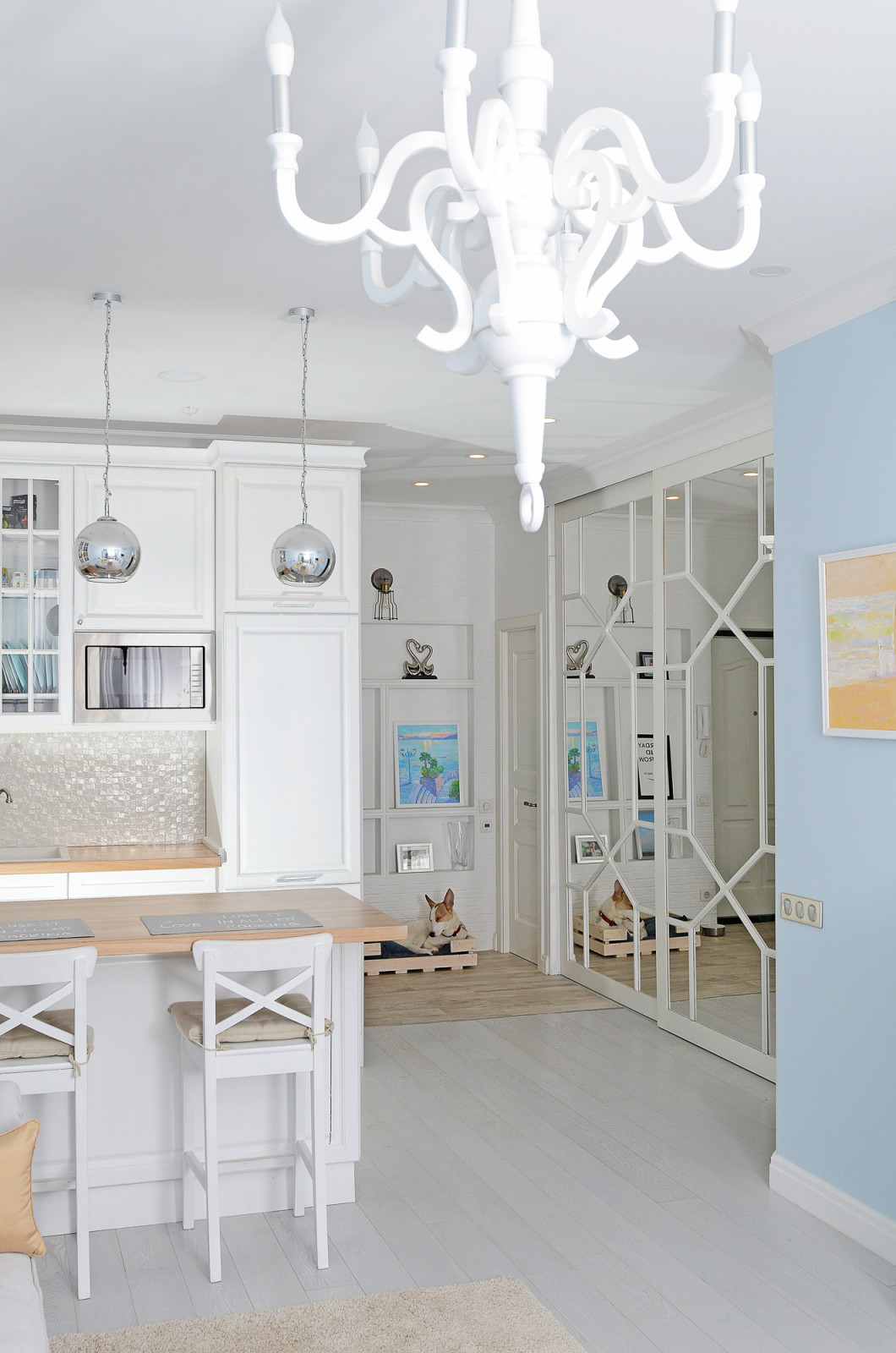 Квартира цвета неба