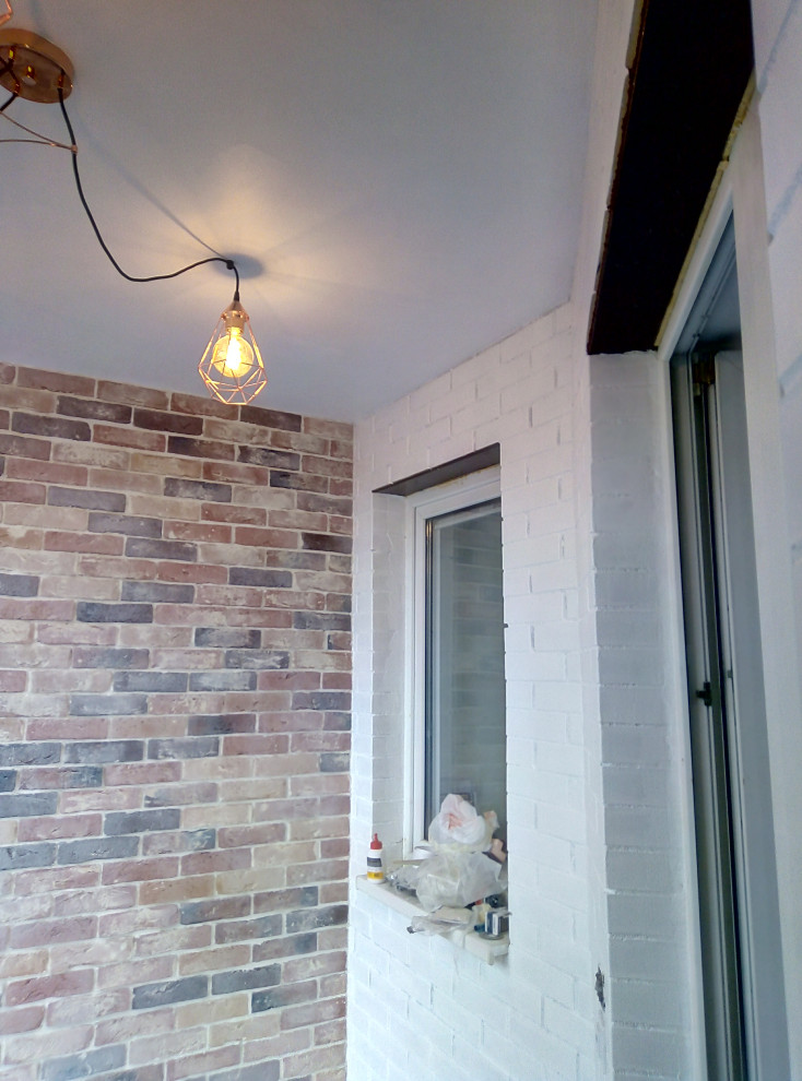 Ремонт балкона с утеплением