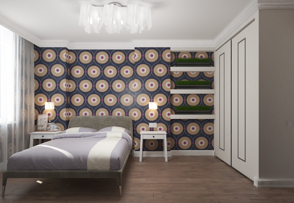 Проект трехкомнатной квартиры в ЖК " Новелла" СПБ.