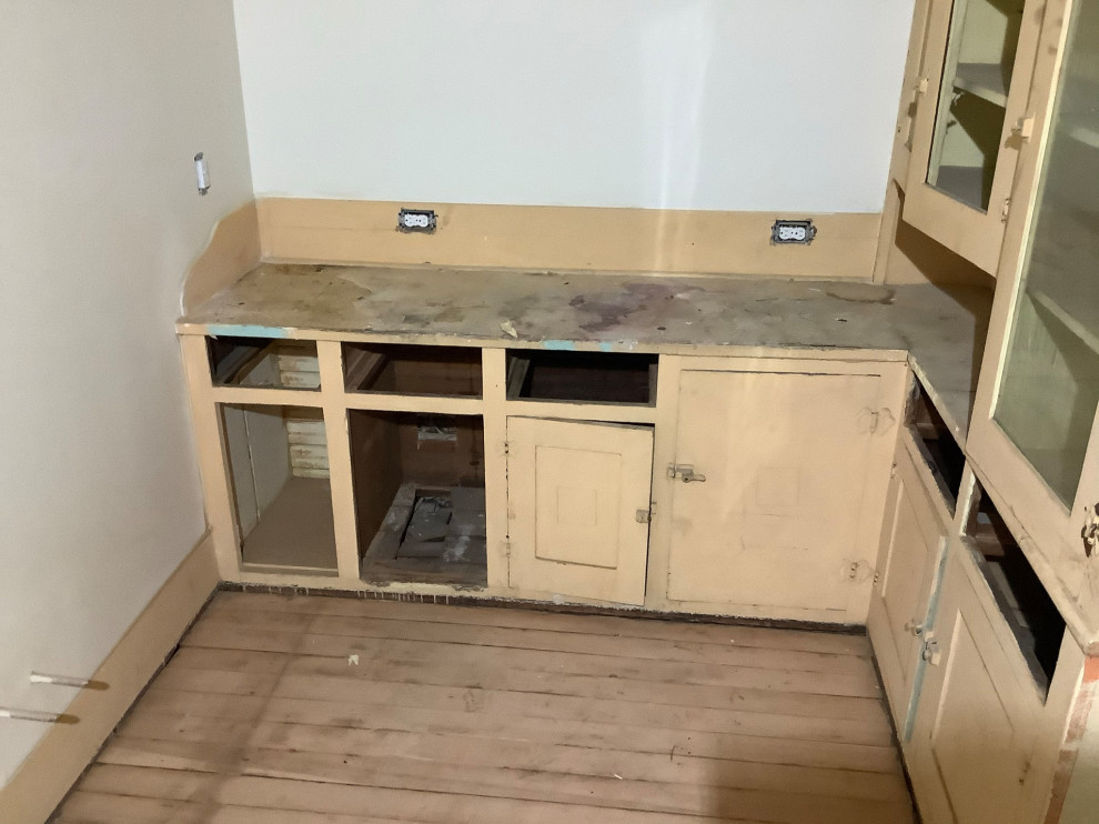 Historic Kitchen and Kitchen Cabinet Restoration