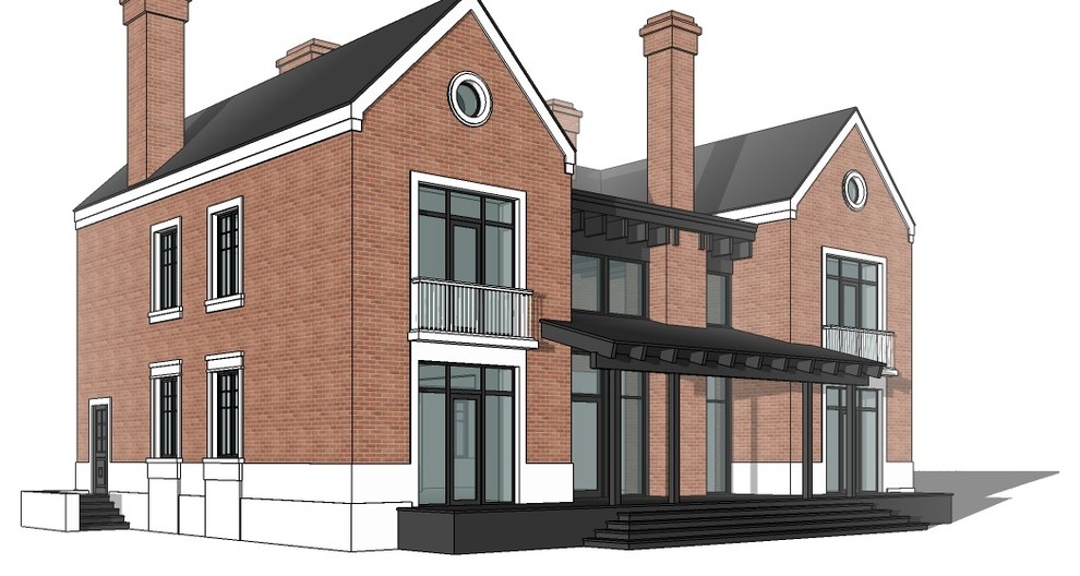 Дом в английском стиле