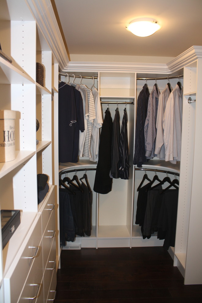 Photo of a traditional storage and wardrobe in Toronto.