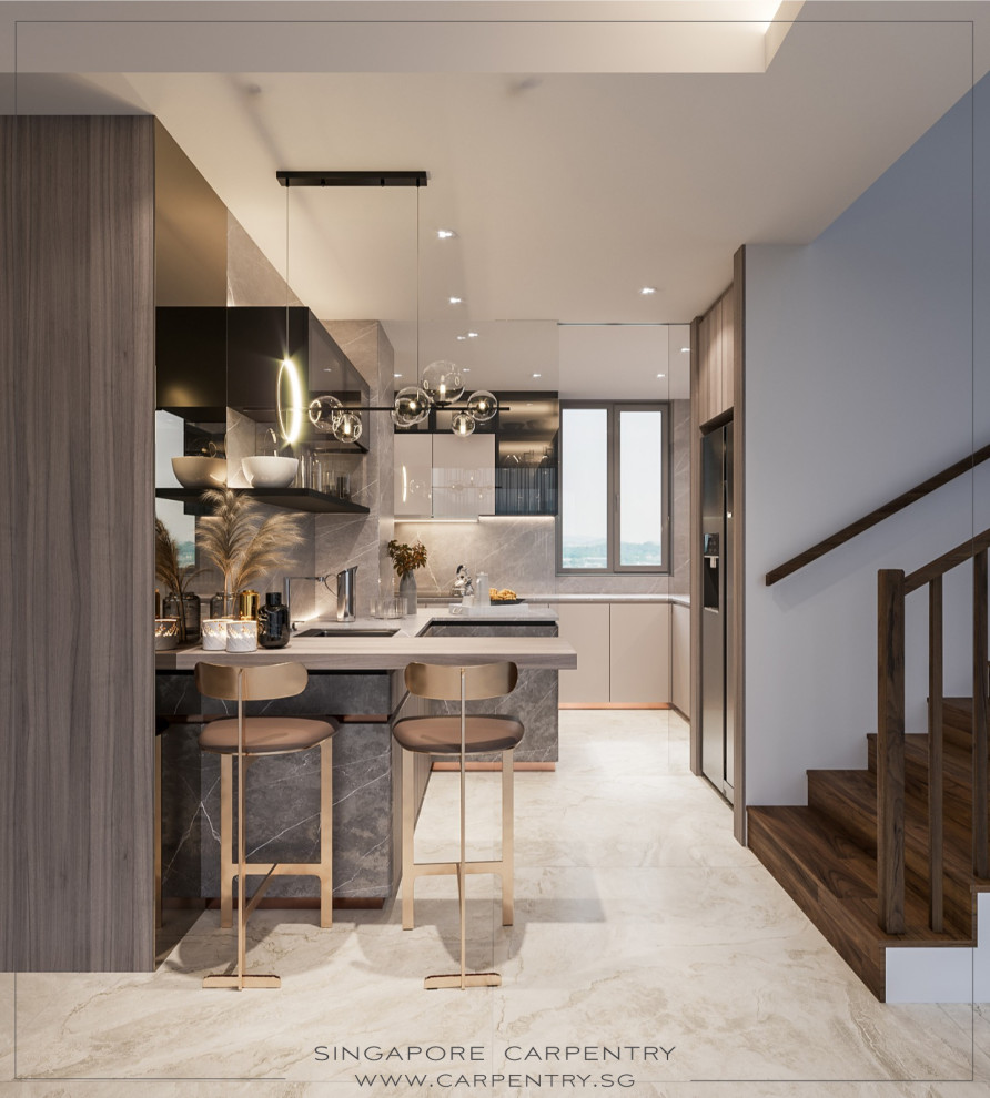 Sophisticated, Modern Luxury The Calrose Modern Kitchen