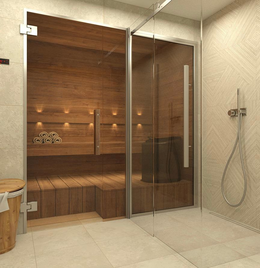 Дизайн-проект сауны в квартире