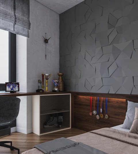 Назад в будущее. Квартира 70 кв.м. в ЖК Вэлтон Парк