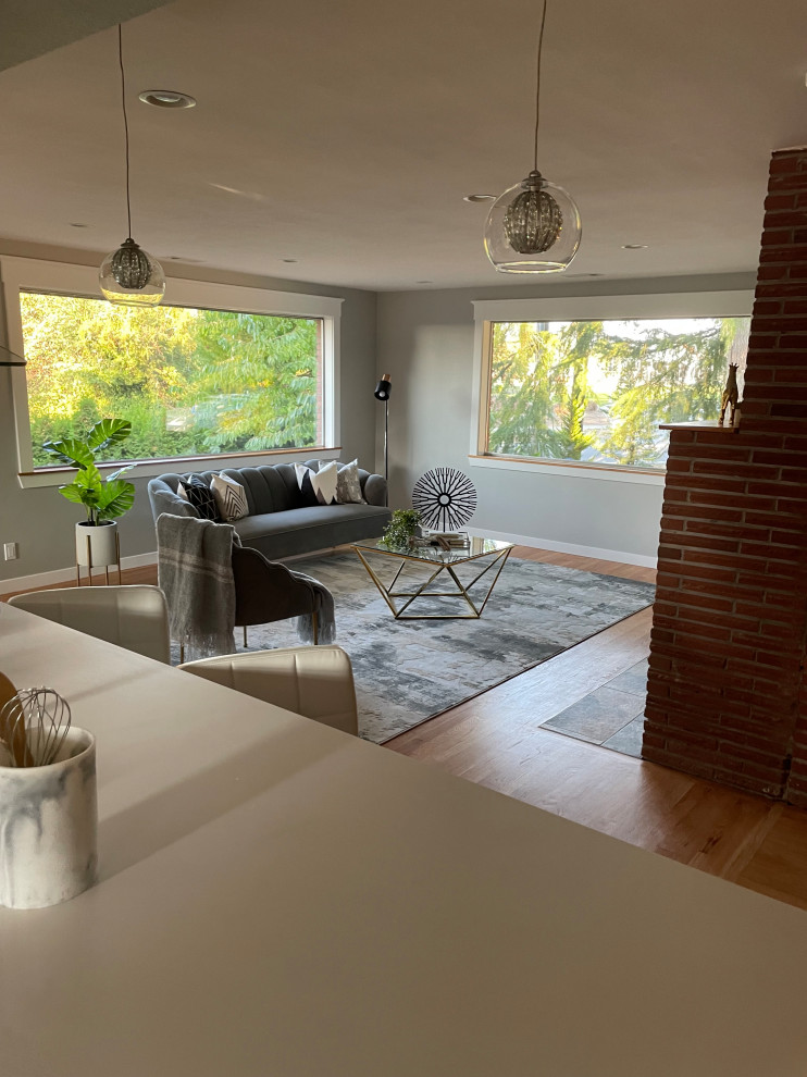 Seattle Modern Transitional Kitchen & Interior Remodel