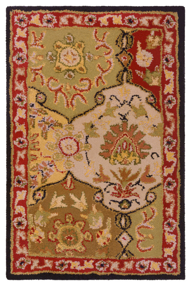 Caesar Area Rug, 18" Mediterranean Area Rugs by Surya Houzz