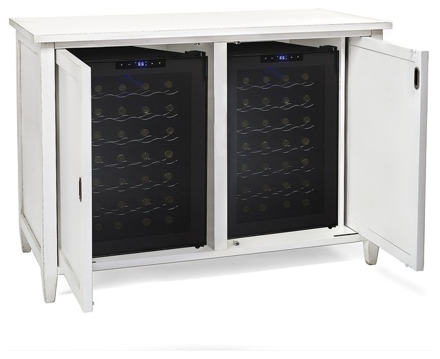 Firenze Mezzo Wine And Spirits Credenza With 28 Bottle Wine