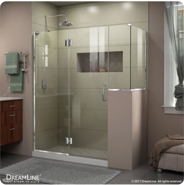 Dreamline 59 To 60 X30 3 8 40 72 Hinged Shower Enclosure