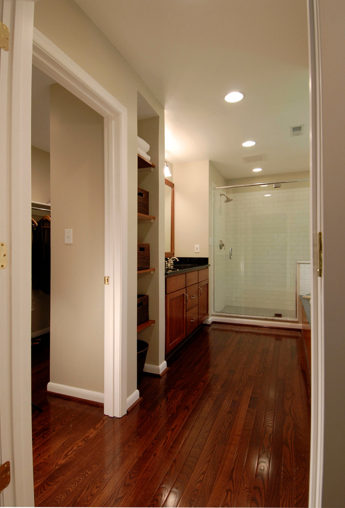 Inspiration for a transitional bathroom remodel in DC Metro