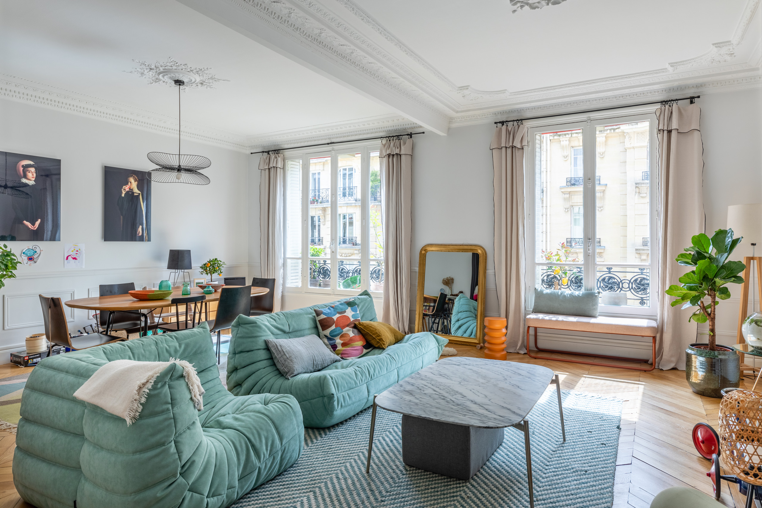 Appartement Michel Ange 140m2 à Paris 16 ème