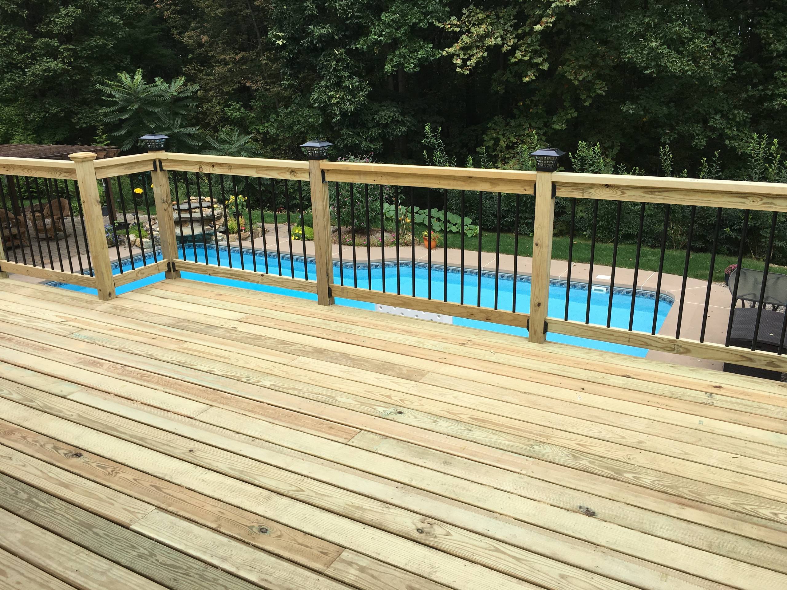 Deck renovations
