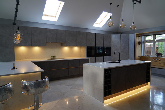 Industrial Style Kitchen industrial-kitchen
