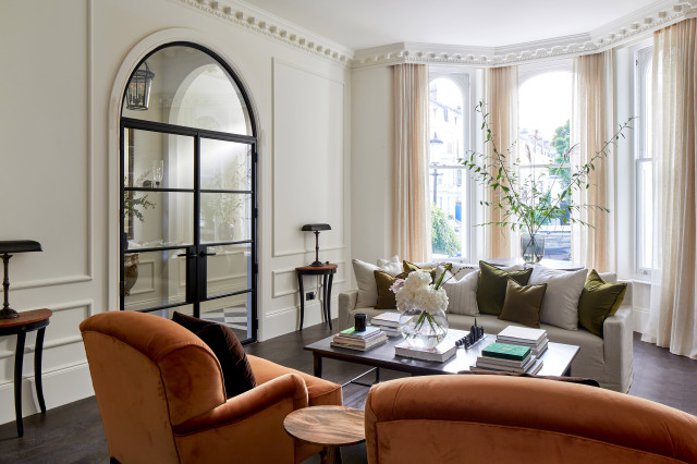 Phillimore Gardens contemporary-living-room