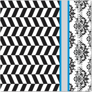 8 x 8 Rikki Knight Grey Bubbles Design Ceramic Art Tile