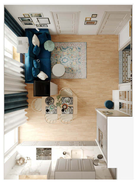 Квартира для семьи в Доме на Малом