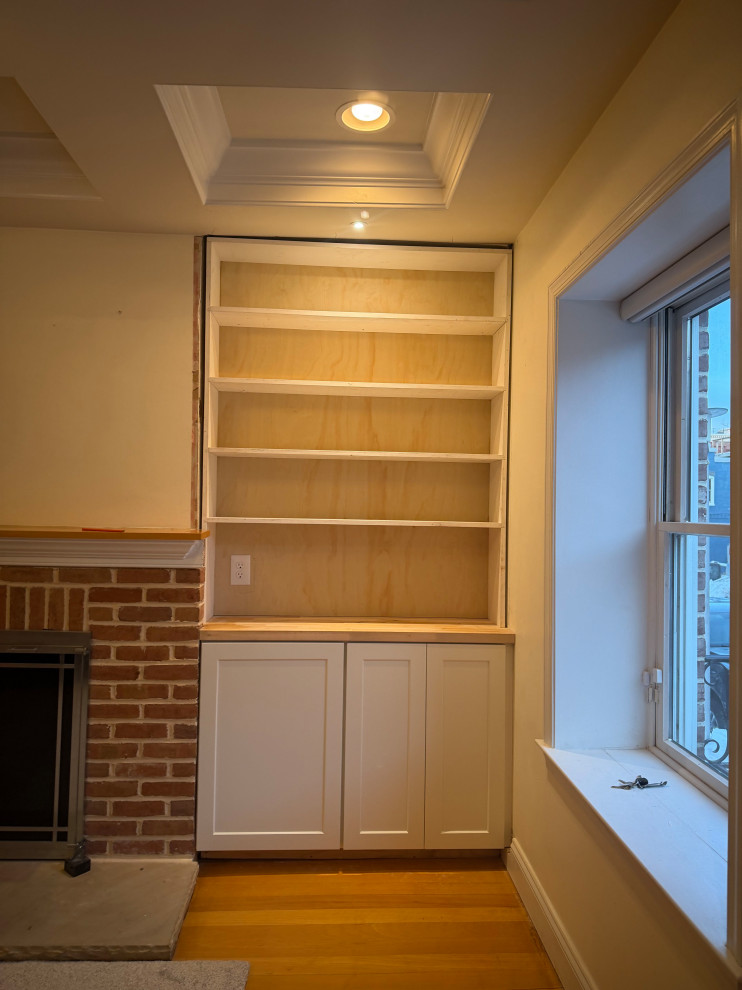 Living Room Custom Bookshelf