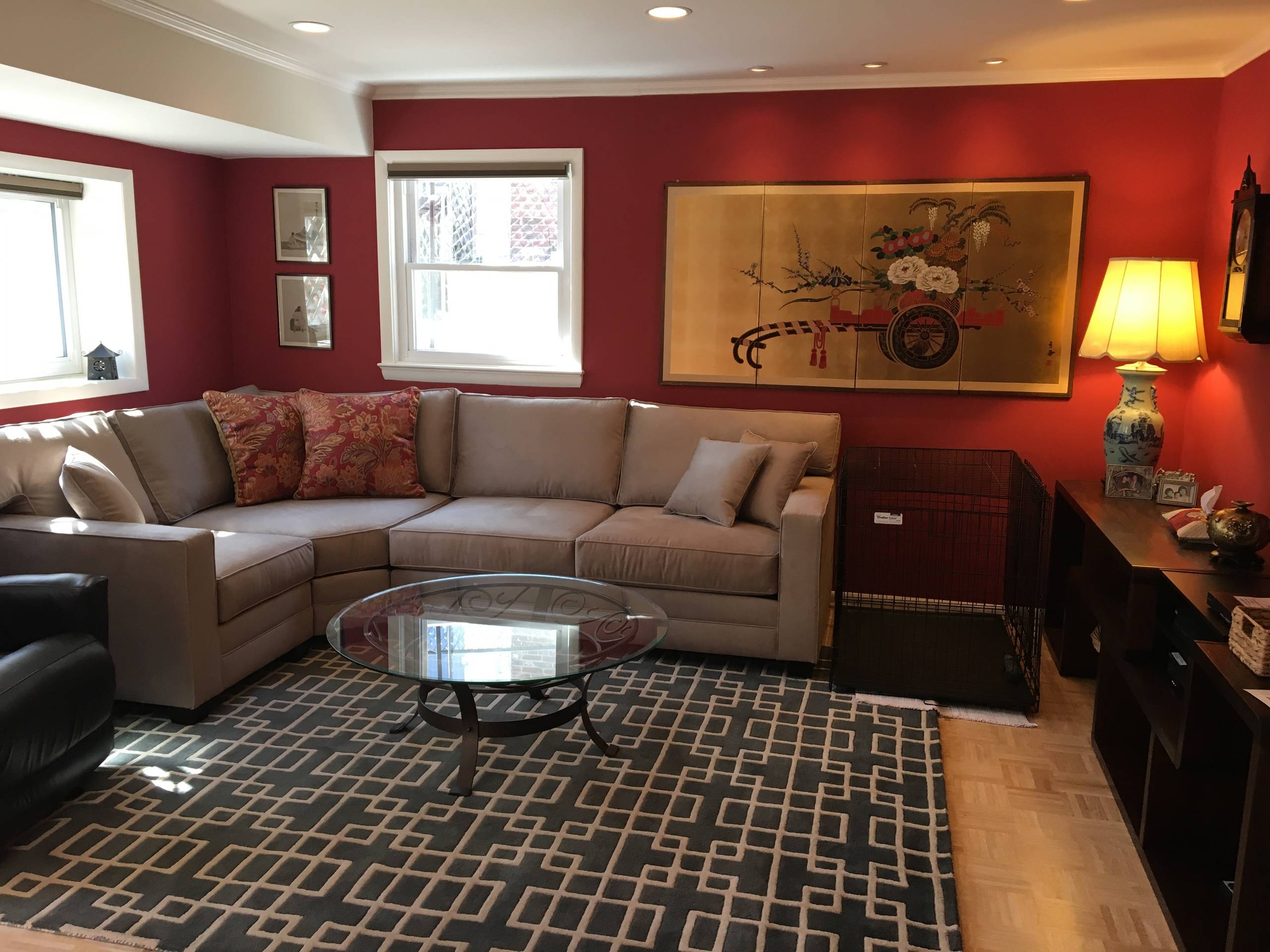 Traditional Arlington Living Room