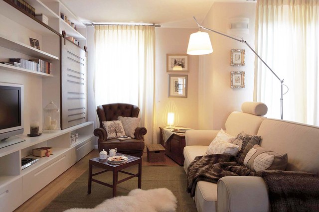 Romantic Rusty contemporary-living-room