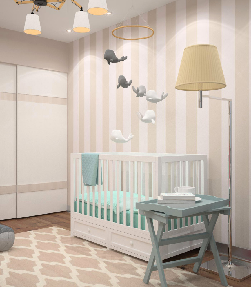 Дизайн-проект трехкомнатной квартиры "Над облаками"