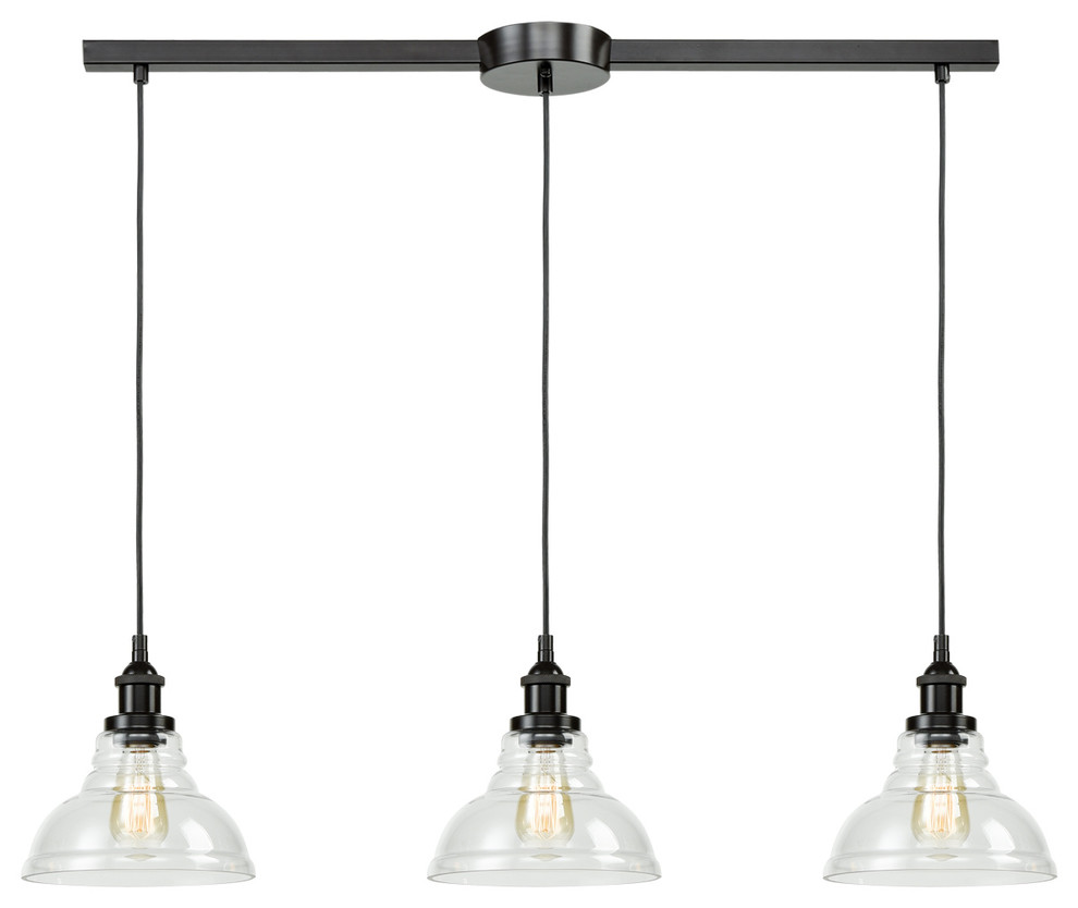 Modern Clear Gl Kitchen Island Pendant Lighting Fixtures By Claxy Modern Clear Gl Kitchen Island